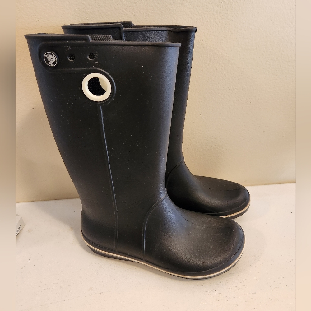 Crocs rain boots